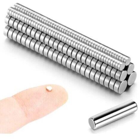 300 Stück Magnete 3x1mm - Winzige Magnete Neodym-Magnete - Seltenerdmagnete - Mini-Magnete Kleine runde Magnete