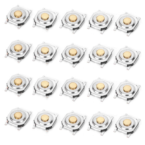 300 taktile Drucktaster 4x4mm für elektronische Schaltungen - Packung mit 300 Stück