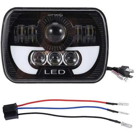 300 W 5 x 7 LED-Scheinwerfer, LED-Scheinwerfer mit versiegeltem Strahl und Abblendlicht, LED-Scheinwerfer für Wrangl