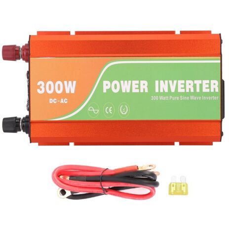 300-W-Sinus-Solarwechselrichter für Camping – 110-V-/12-V-DC/AC-Ausgang