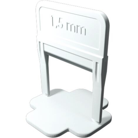 3000 Croisillons autonivelants à cale en "I" 1,5mm (carrelage de 3 à 14mm) PAVILIFT