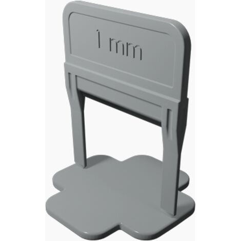 3000 Croisillons autonivelants à cale en "I" 1mm (carrelage de 3 à 14mm) PAVILIFT