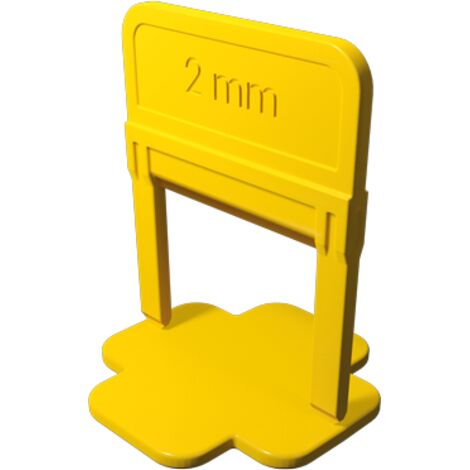 3000 Croisillons autonivelants à cale en "I" 2mm (carrelage de 3 à 14mm) PAVILIFT