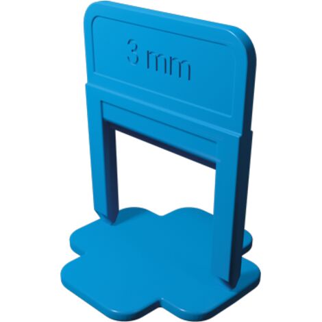 3000 Croisillons autonivelants à cale en "I" 3mm (carrelage de 3 à 14mm) PAVILIFT