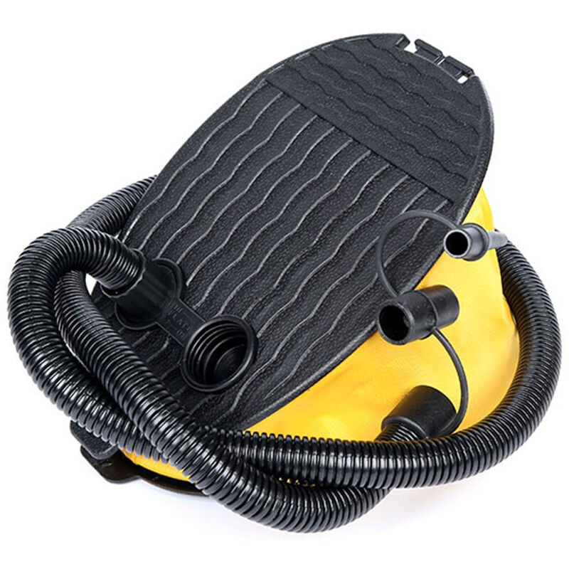 Gotrays - 3000cc pompe à pied 3 buses,pompe à matelas gonflable multifonctionnelle pompe à pied gonflable