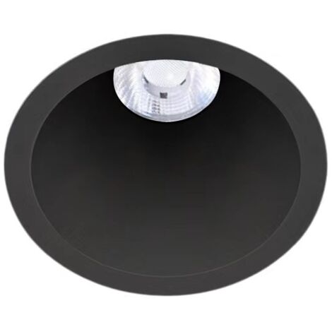 3000K Negro Blanco Cálido 9 W