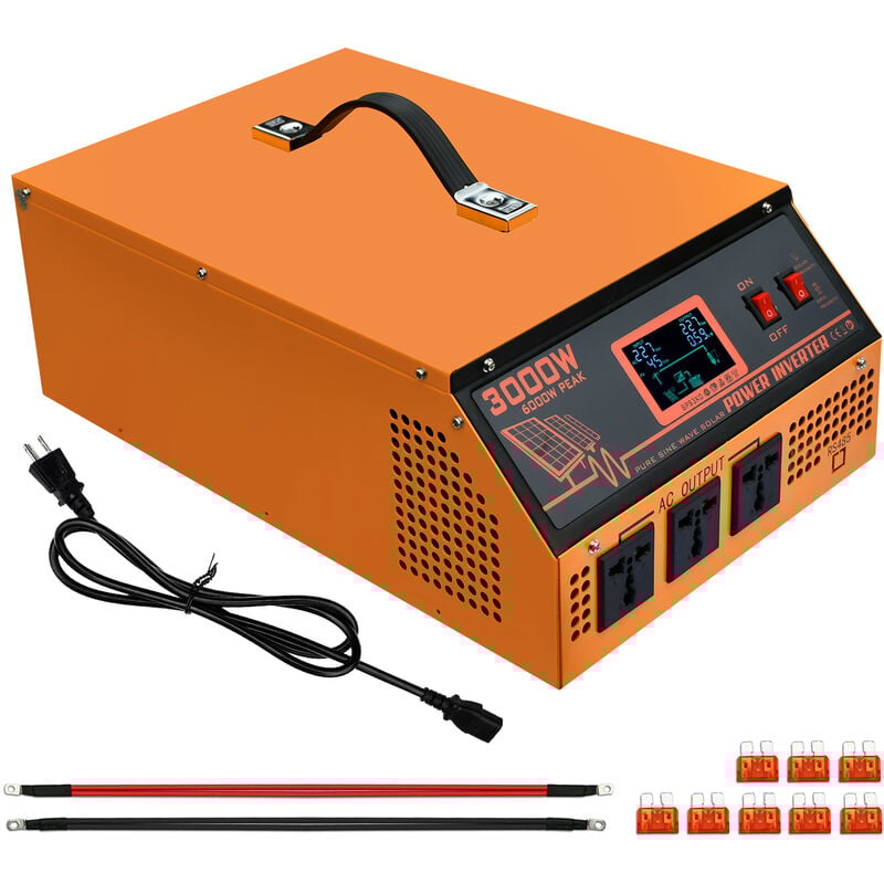 

3000W 24V Inversor y controlador solar todo en uno para kit de panel solar