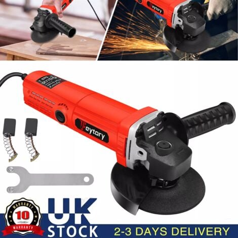 DAY PLUS 3000W Electric Angle Grinder 115mm 4.5" Heavy Duty Cutting DIY Grinding 12000rpm