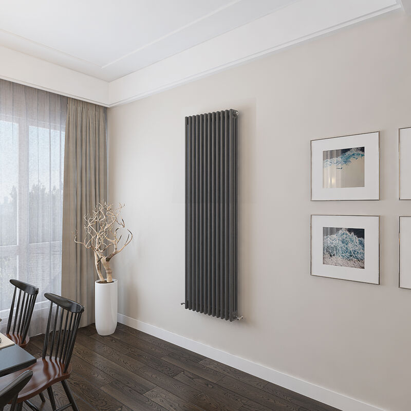Image of AICA 1800x560mm 3 Column Vertical Anthracite&hellip;