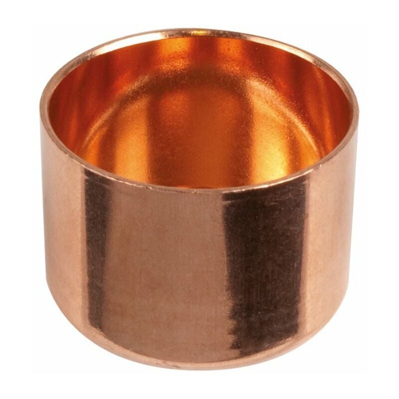 Bouchon cuivre rond à souder - Femelle - diamètre 54 mm