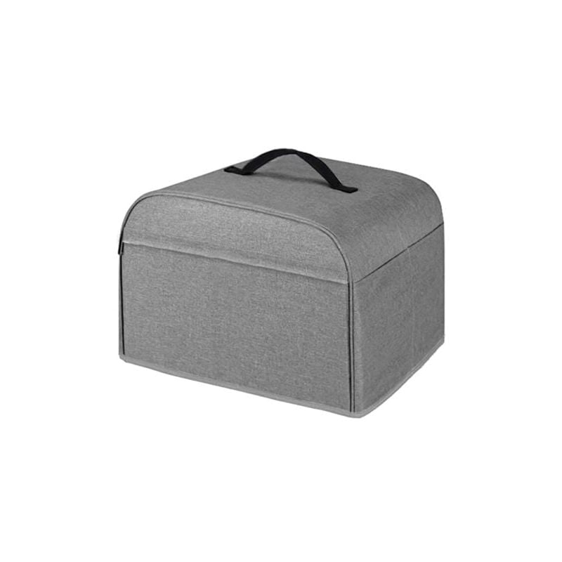 300D Housse de barbecue d'intérieur lavable en machine 363425cm , Housse de Air Fryer (Totalement Fermé avec des Poignées Latérales), Gris