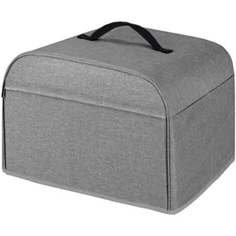 300D Housse de barbecue d'intérieur lavable en machine 363425cm , Housse de Air Fryer (Totalement Fermé avec des Poignées Latérales), Gris