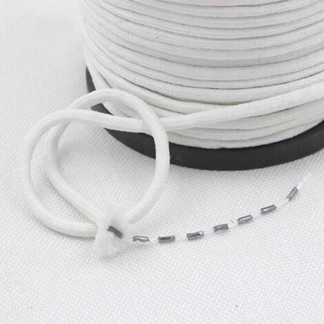 300g Plomb Rideau, 10m Fil de Plomb pour Rideaux, Fil de Plomb pour Rideau, Fil de Plomb pour Rideaux 10m, Ruban de Plomb pour Rideaux, Plomb pour Rideaux Utilisé pour augmenter le drapé des rideaux