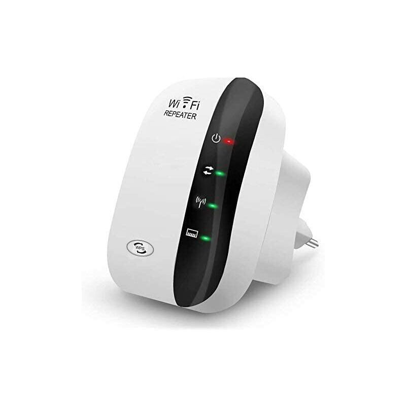 300M Wireless Wifi Repeater Access Point (Ap) Signal Booster Supports Wifi-N Standard, 2.4Ghz