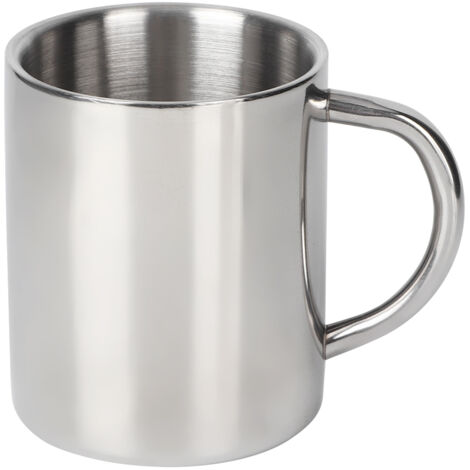 300ml Double Wall Stainless Steel Drinking Mug Cup Travel Coffee Mug Tea Milk Cup