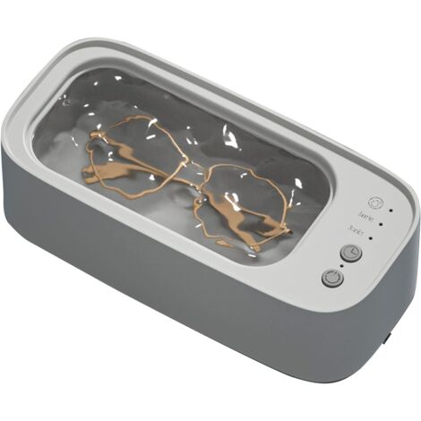 300ML Nettoyeur Ultrasons, 45000Hz Machine de Nettoyeur Bijoux à Ultrason, Blanc