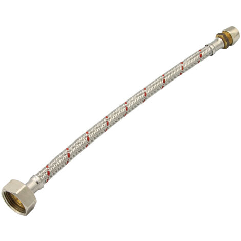 300mm Metallschlauch für Waschtischzähler "ECO" 3/4" auf 3/8"