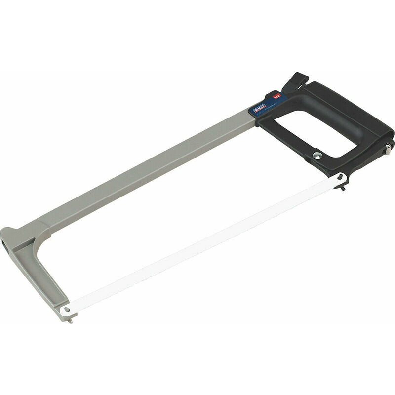 Loops - 300mm Professional Hacksaw - Blade Storage & Die-Cast Handle - Bi-Metal Blade