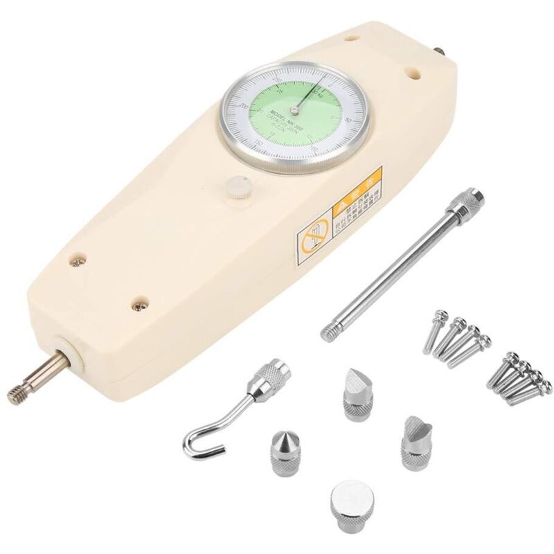 Image of 300N Analog-Dynamometer Kraftmessgerät Steuerinstrument Druck-Zugkraftmessgerät