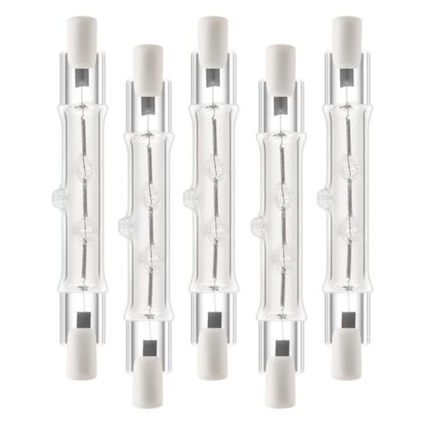 300W 230V, Ampoule LinéAire HalogèNe R7S, Lampe HalogèNe à Intensité Variable pour L'éClairage de Paysage de Travaux de