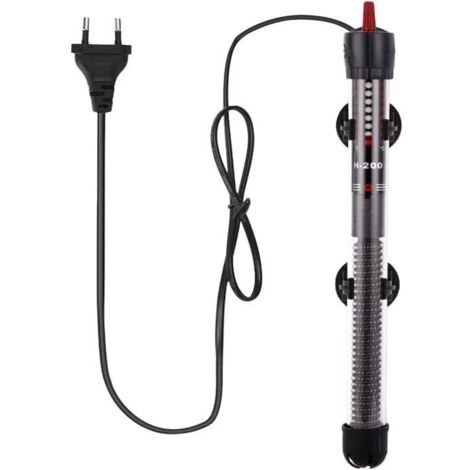 300W 375L Chauffage d\'aquarium à Thermostat réglable, Chauffage d\'aquarium avec ventouses, pour Aquariums et Aquariums (220-240V)