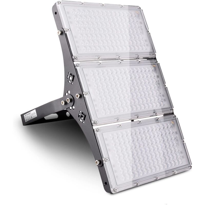 Foco led para exteriores de 300 w, 24000 lm, iluminación de seguridad, impermeable, IP66, 3000 k, blanco cálido, foco led para exteriores, para