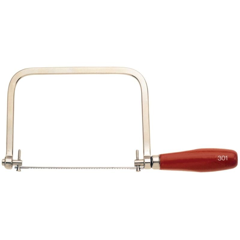 Bahco - 301 BAH301 Coping Saw 14 tpi 165mm 6 1/2 Inch Saw Great For Cutting Curves