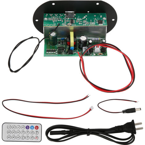 30–120 W Bluetooth-Auto-Audioverstärker, Bassverstärkung, 12 V/24 V/220 V, CN-Stecker