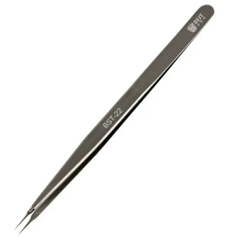 302 Brucelles en acier inoxydable Pince à épiler dédiée Pince à épiler antistatique Résistant aux hautes températures Anti-magnétique Ajustement étroit pour les accessoires Carte électronique Produit