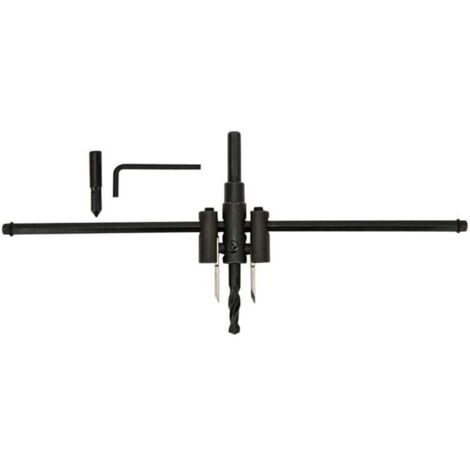 30–200 mm Lochsägen-Bohrer-Set, verstellbares schwarzes Lochsägen-Bohrer-Set, Hand-Holzbearbeitungs-Set A
