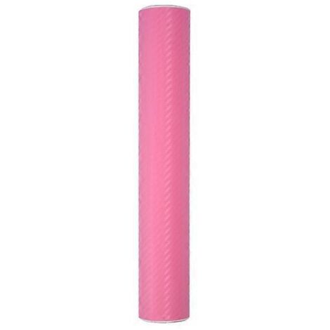 30200CM 3D Carbon Fiber Wrap Sticker Decal Car Home Wallpaper Pink--