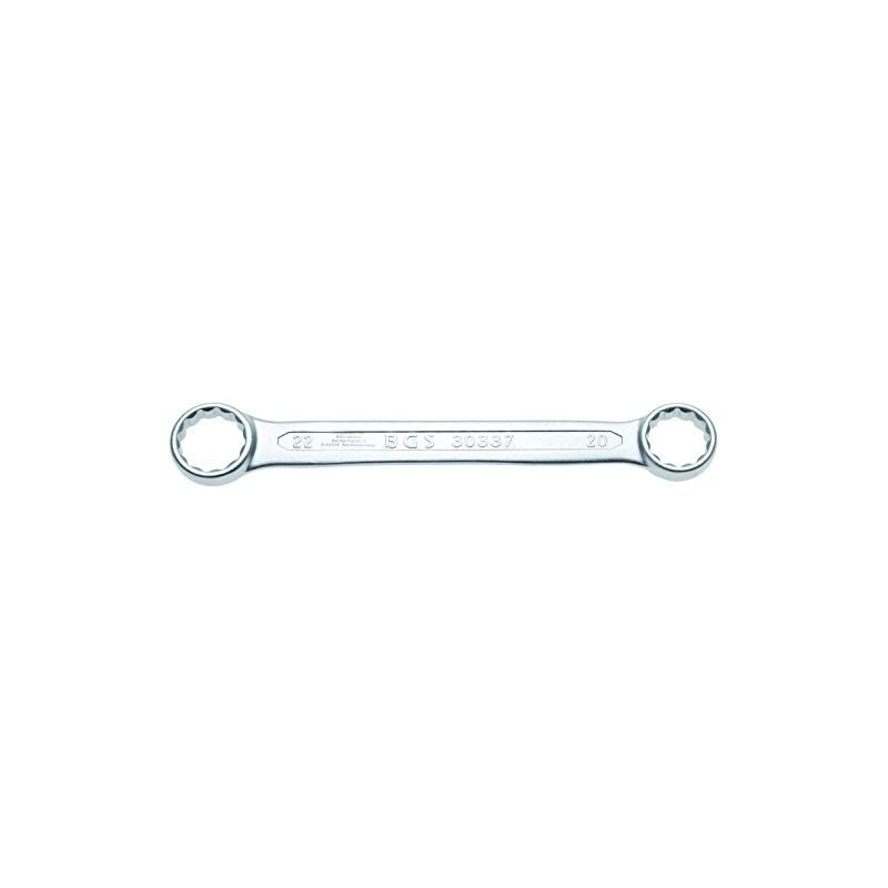 Bgs Technic - 30337SPS bgs clé polygonale double, extra plat, 20X 22MM