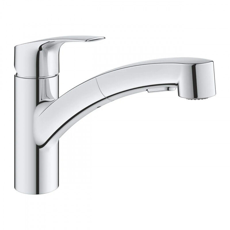 

Mezclador monomando de fregadero EUROSMART con ducha extraíble - Grohe