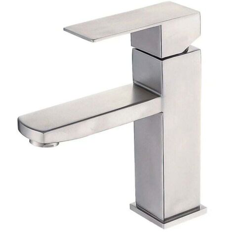 304 Edelstahl Badezimmer Wasserhahn Heißes und Kaltes Wasser Wasserhahn Badezimmer Waschbecken Wasserhahn Unter Waschbecken Waschbecken Wasserhahn