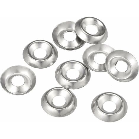 304 Inox Acier Tasse Rondelle Fraisé pour Vis Boulon 50pcs(8 )