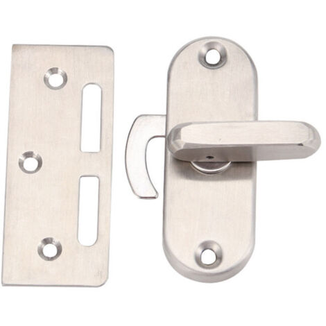 304 serrure de porte coulissante en acier inoxydable serrure de porte coulissante de porte coulissante et verrouillage de verrouillage de la cachet de verrouillage