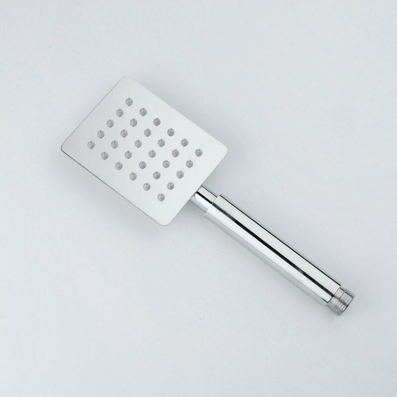304 Stainless Steel Square Face Spray Shower Head（G1/2）