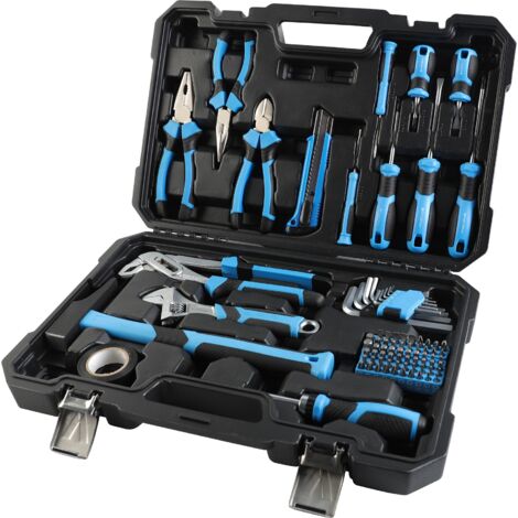 304045 - Malette à outils plastique outillage assortis 85 pièces-