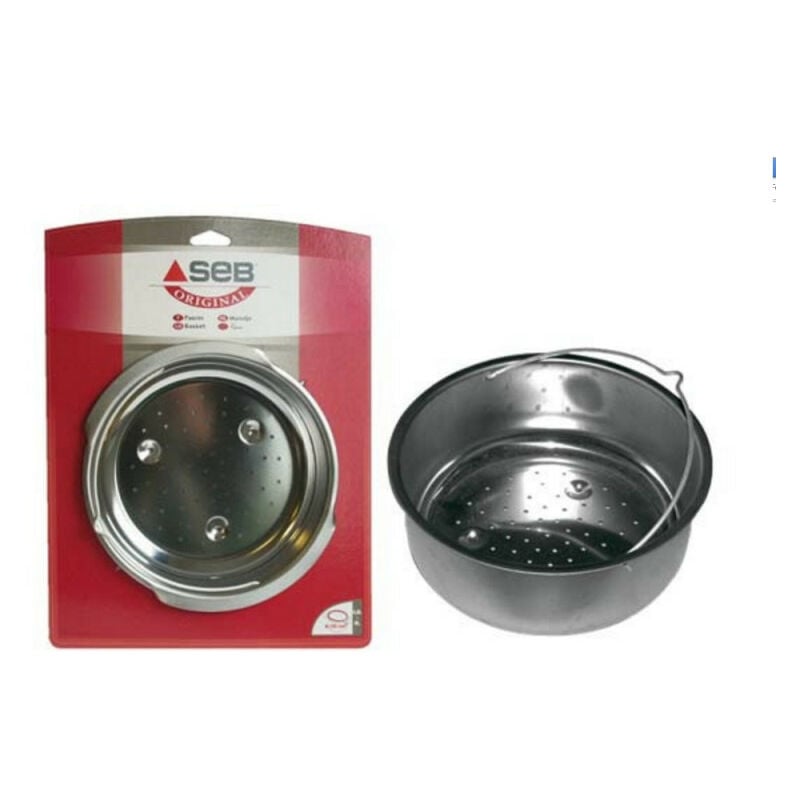 SEB - Panier rigide 4.5 a 6 litres Ø205mm SS-792185 pour Auto cuiseur tefal