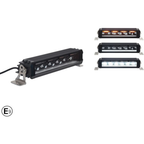 30.5 cm / 12 Инча 12V - 24V Висококачествен Led Bar Лед Бар Диоден Прожектор с бяла DRL габаритна светлина и оранжева ав