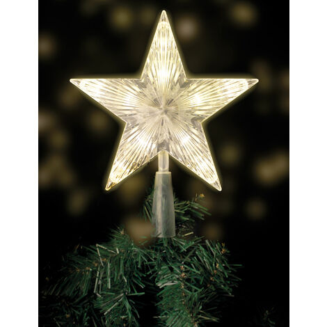 Weihnachtsbaum beleuchtet Globo LED 12W blinkend Kunststoff Sternen Tannenbaum