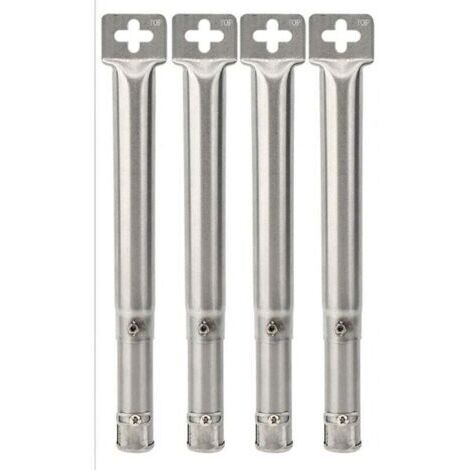 30,8 à 45CM Universal Brûleur Accessoires pour FirePlus, Fire Mountain, Proficook, Barbecook, Tepro, Campingaz, Char-Broil, Cosmo Grill, Acier Inoxydable Tube Brûleur Pièce de Rechange--1pcs