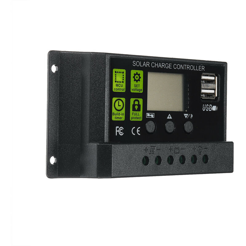 

30A 12V / 24V AUTO LCD PWM Controlador Regulador del Panel Solar - Mohoo