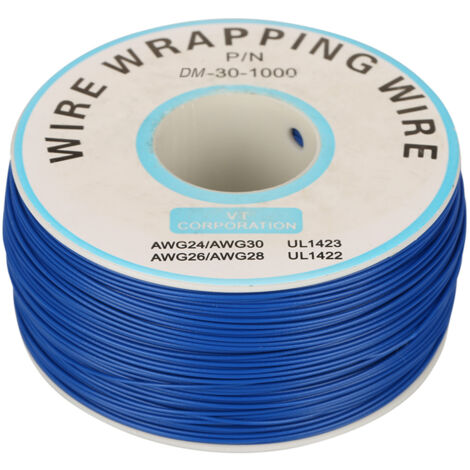 30AWG blauer Kupferdraht – 0,25 mm Kerndurchmesser, Einzelspule