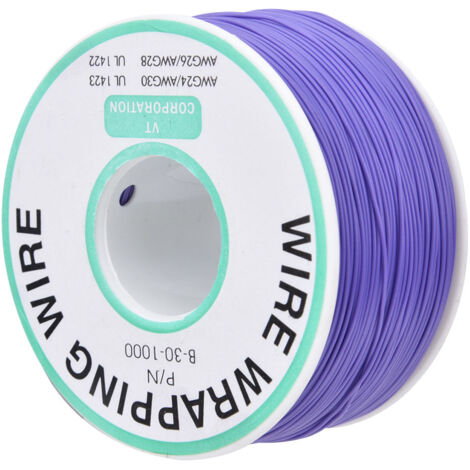 30AWG verzinntes Kupferkabel für Leiterplatten, 300 Meter, violett