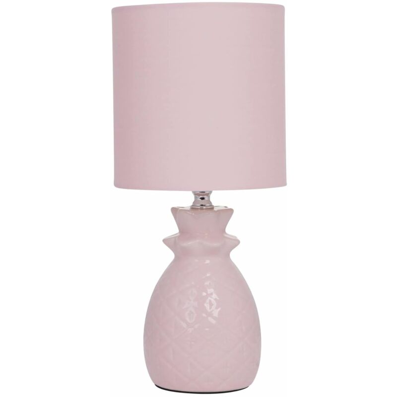 Pineapple 30cm Pink Lamp