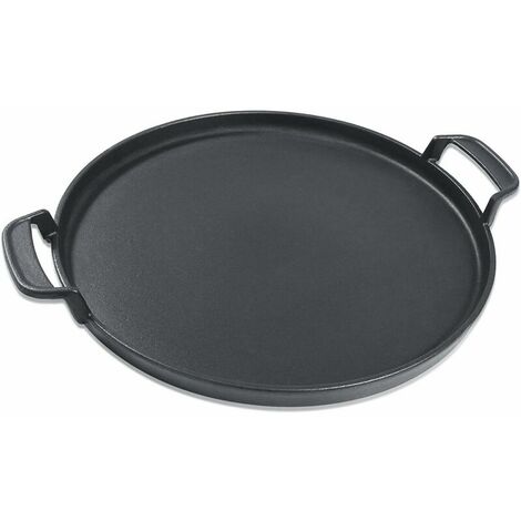 30cm Round Griddle for 57cm Weber Charcoal Grills, Weber Gourmet Grill System, Weber One-Touch, Cast Iron Griddle Replacement Part