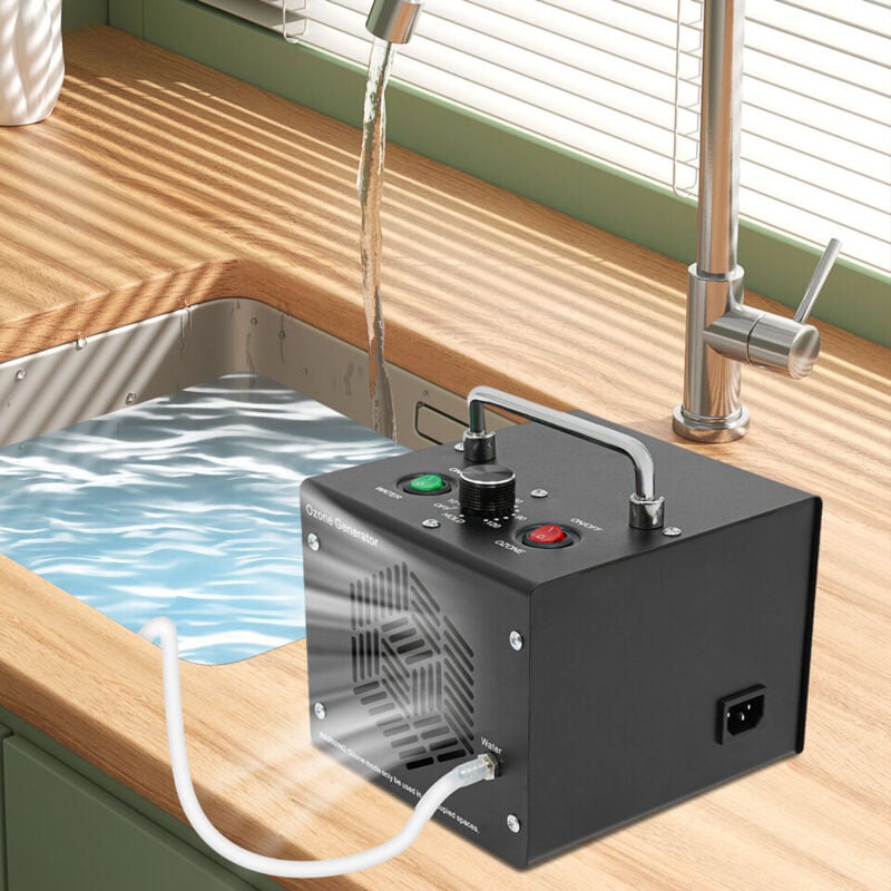 30g/h Générateur d'ozone -Machine Désodorisant Avec Traitement de l'eau Autonome