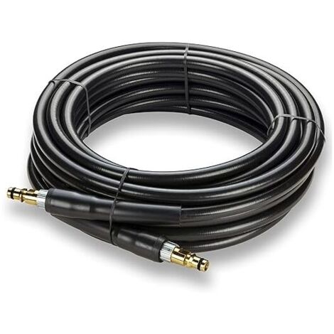 30m Tuyau pour Nettoyeur Haute Pression Karcher K2 K3 K4 K5 K6 K7-30m - Flexible Quick Connect avec Embouts en Laiton
