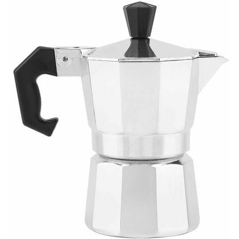 Moka Pot Stainless Steel Stovetop Espresso Maker, Moka Pot Stovetop  Espresso Coffee Maker with Safety Valve200ml